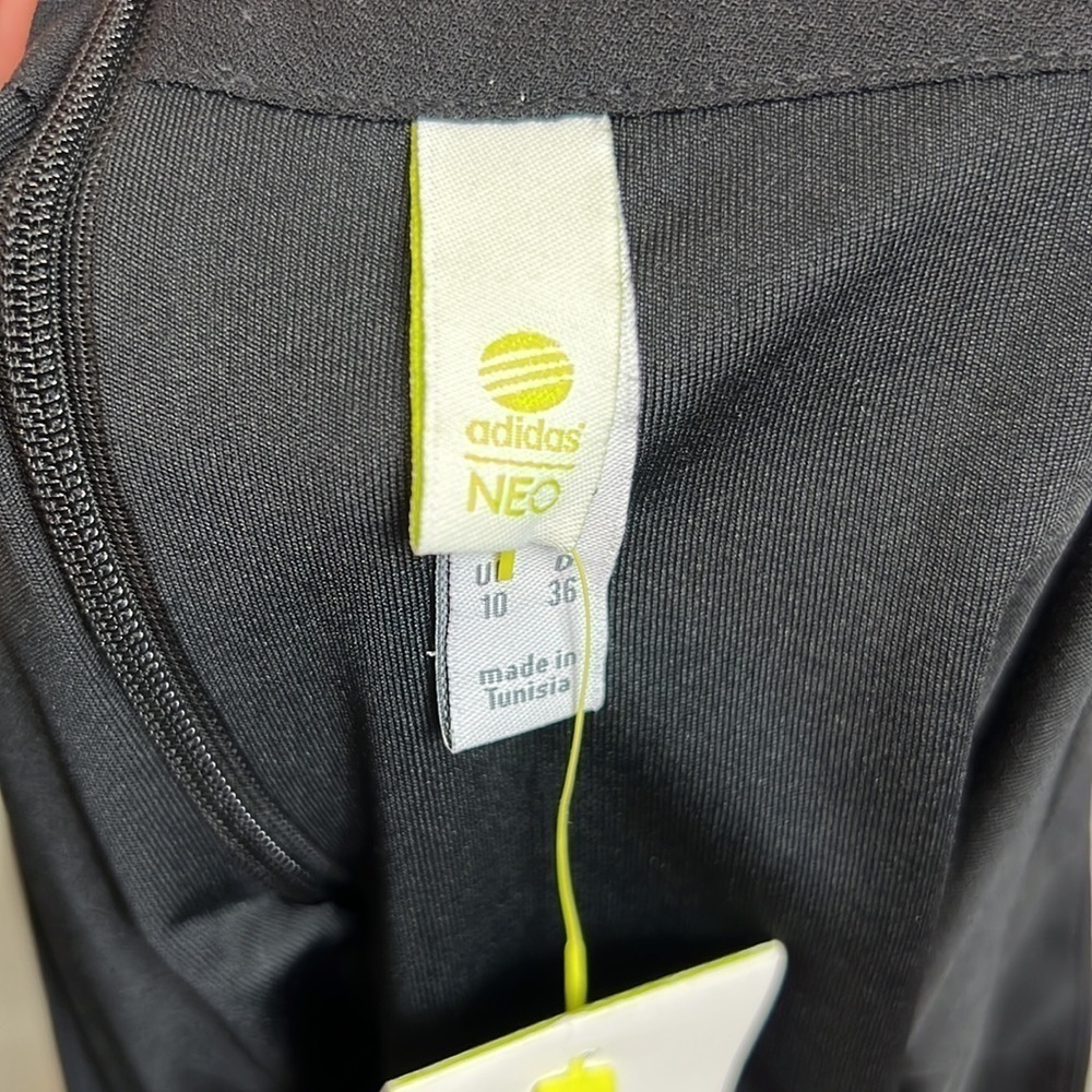 NWT Adidas NEO Skater Skirt Black Mini Tennis Athleisure Athletic - Picture 8 of 10